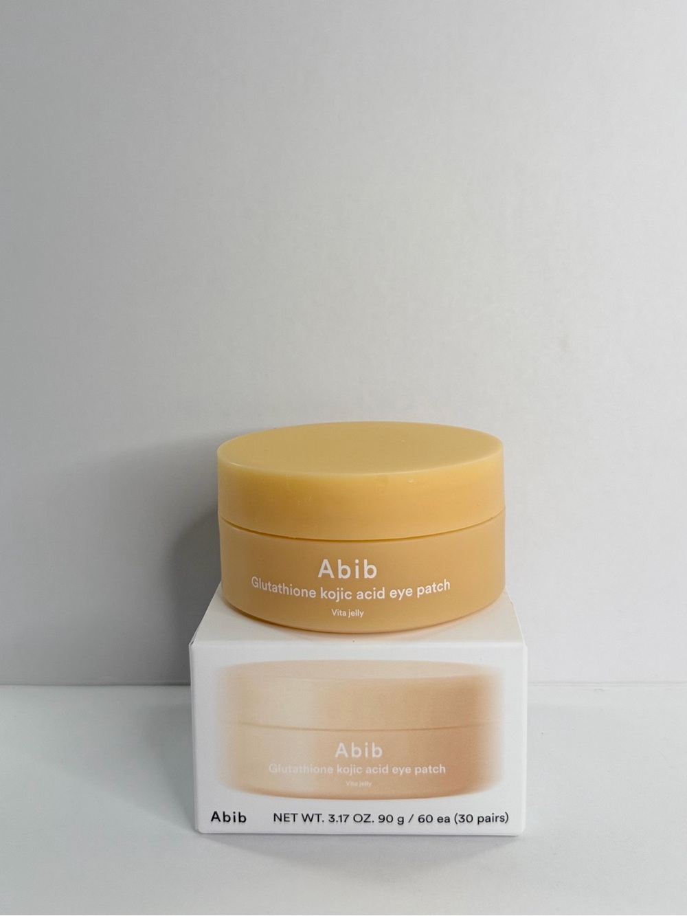 Abib Glutathione Kojic Acid Eye Patch - Yellow